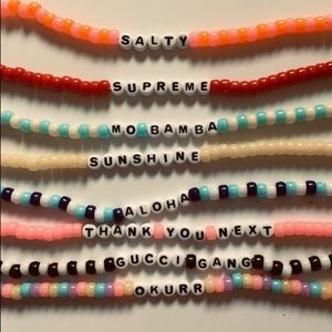 VSCO bead bracelets